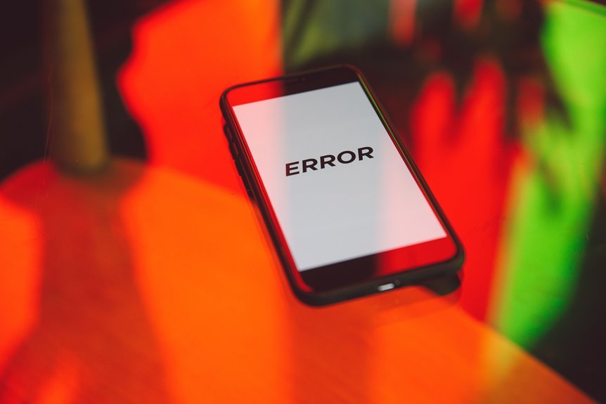 frequent errors disrupt normal use